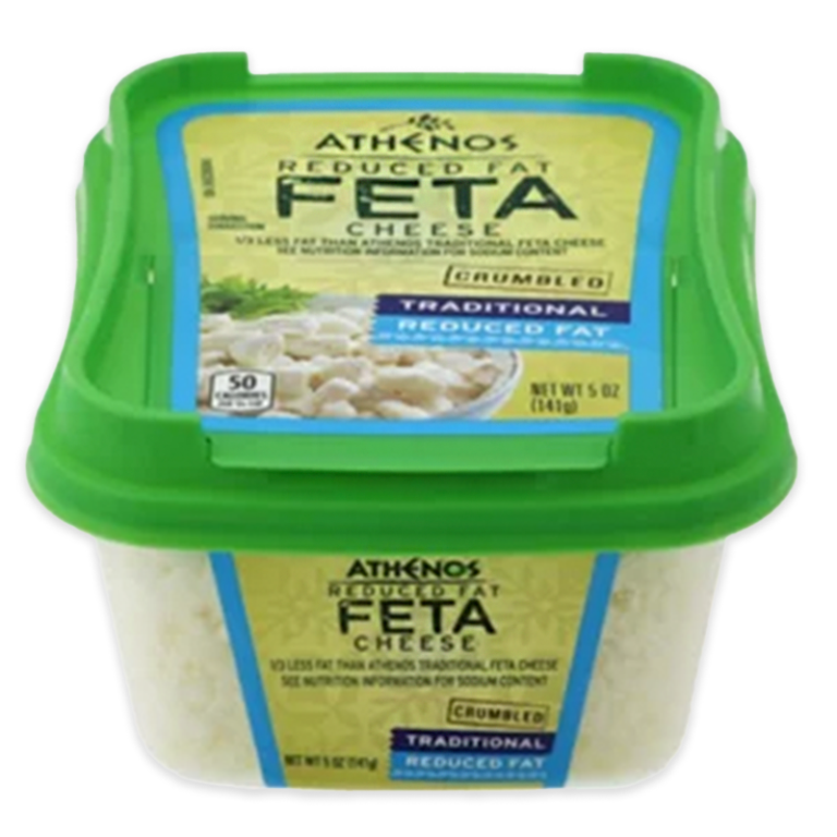 Athenos Crumbled Feta – Reduced Fat – International Dairy Farms