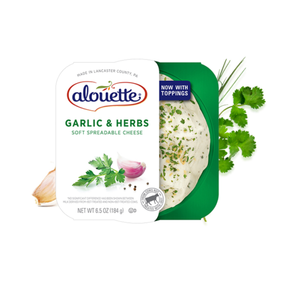 Alouette Spreadable Garlic & Herbs – International Dairy Farms