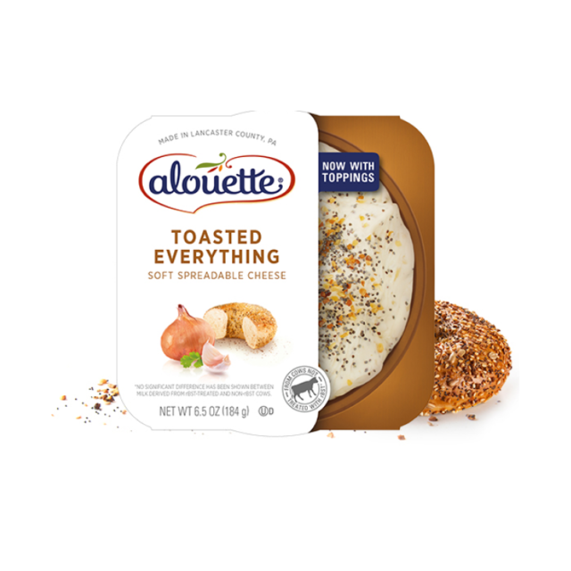 Alouette Spreadable Toasted Everything With Sea Salt - International ...